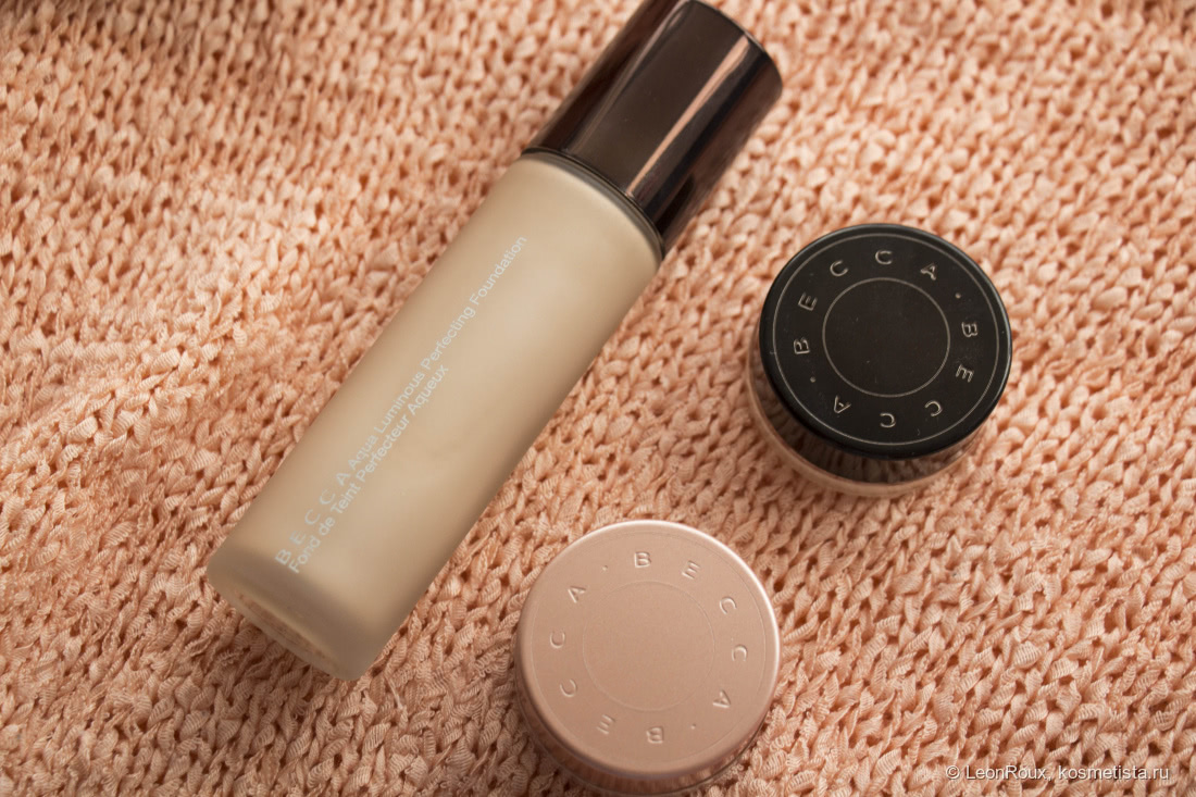 Сияющий тональный крем и консилеры Becca