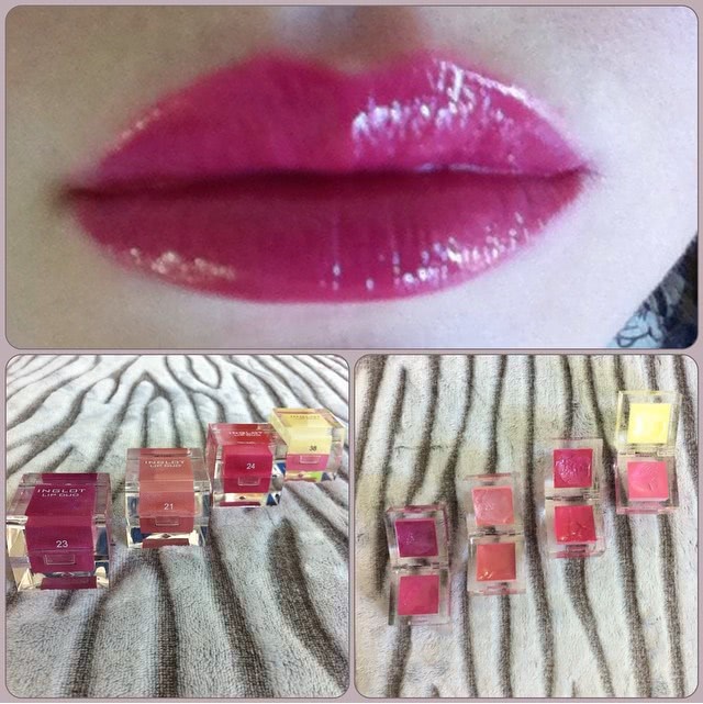 Моя история любви....Inglot Lip Duo Lip Gloss & Lip Paint под номерами 21,23,24,38