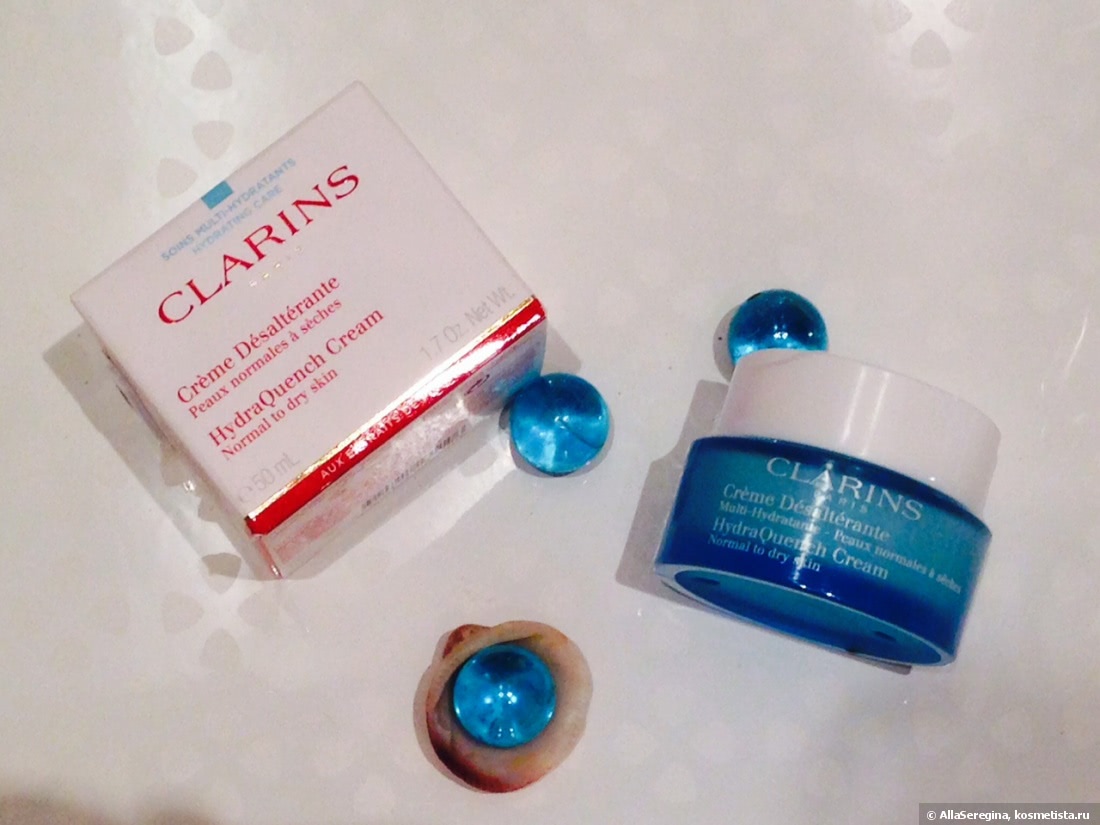Clarins HydraQuench Cream normal to dry skin - мое увлажняющее чудо для лица