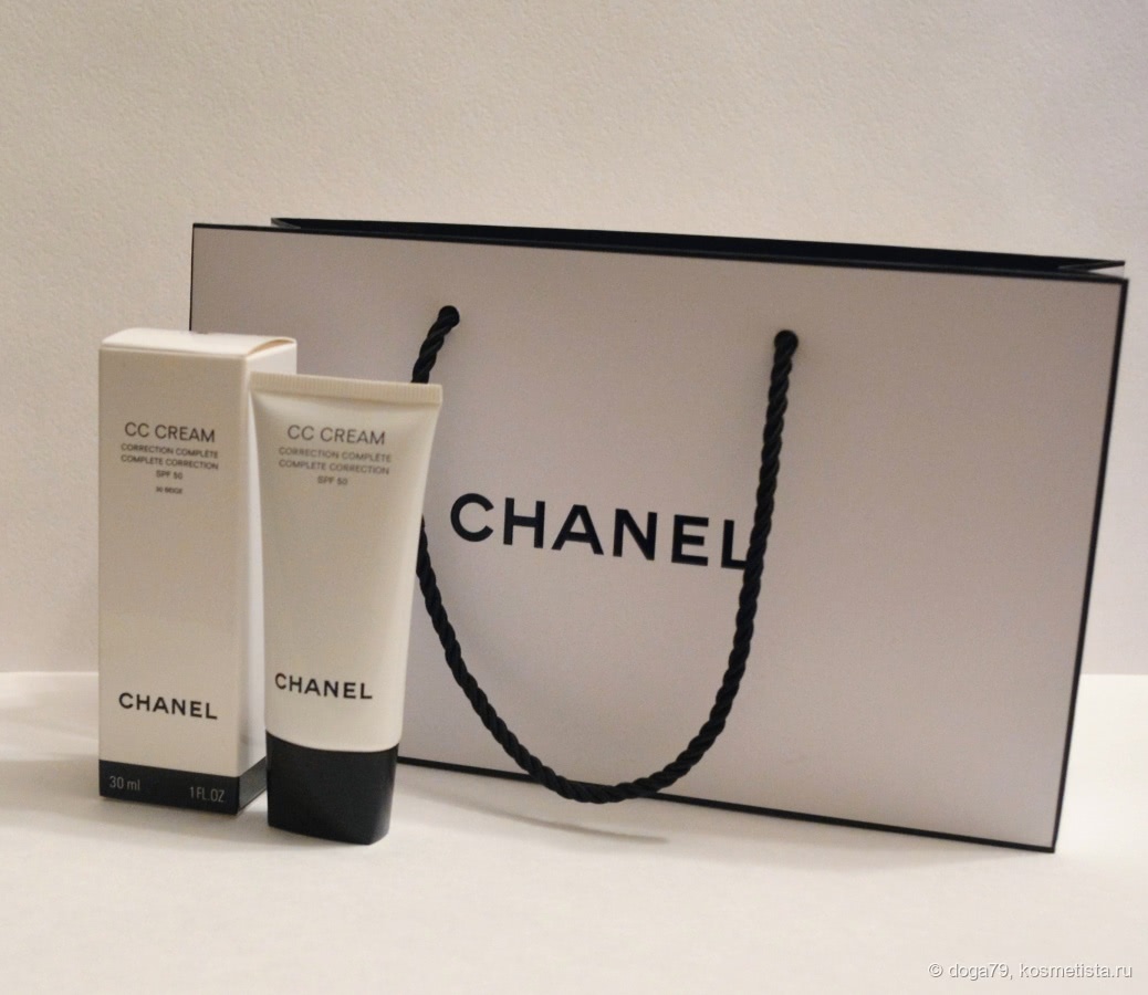 Chanel CC Cream complete correction SPF 50 # 30 Beige