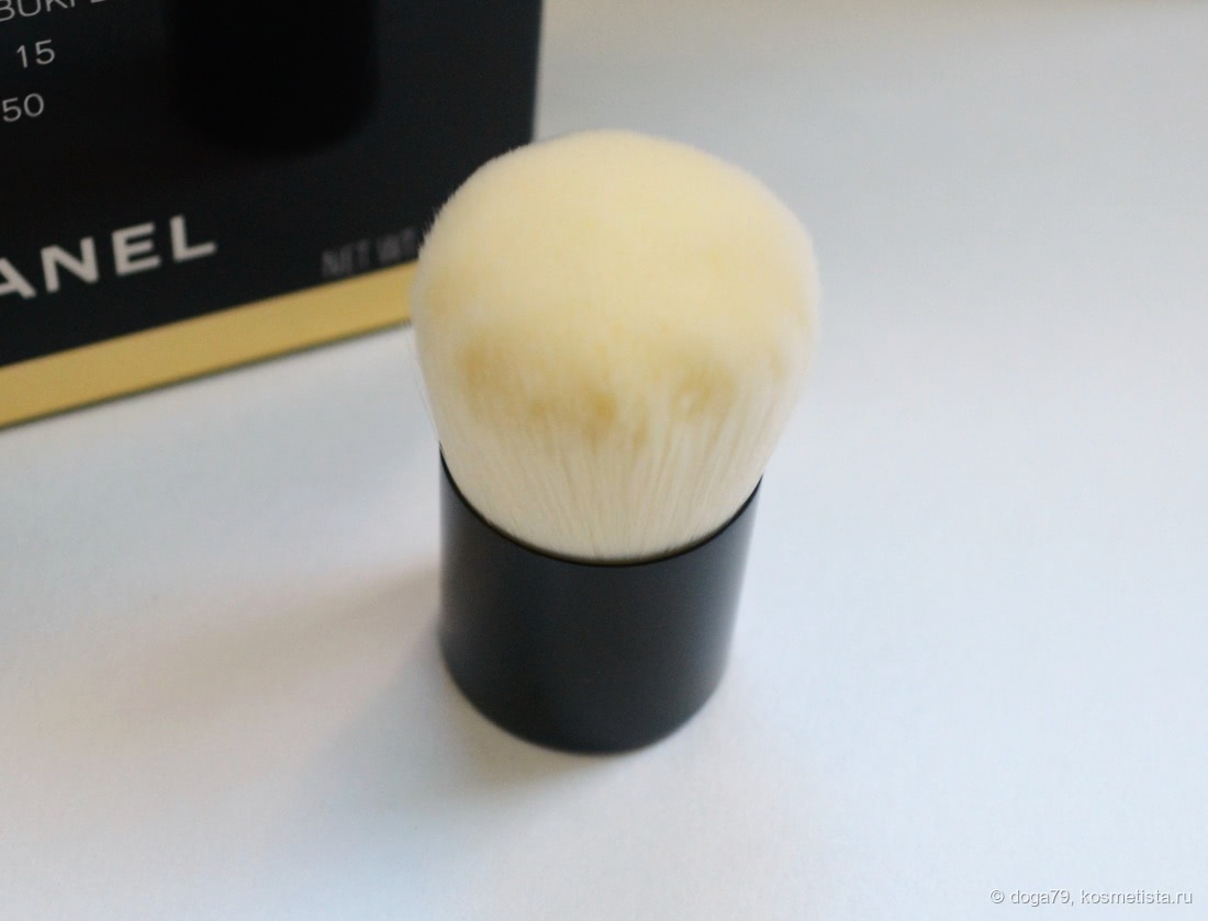 Рассыпчатая Тональная Пудра  Chanel Vitalumiere loose powder foundation with mini kabuki brush spf 15 #50