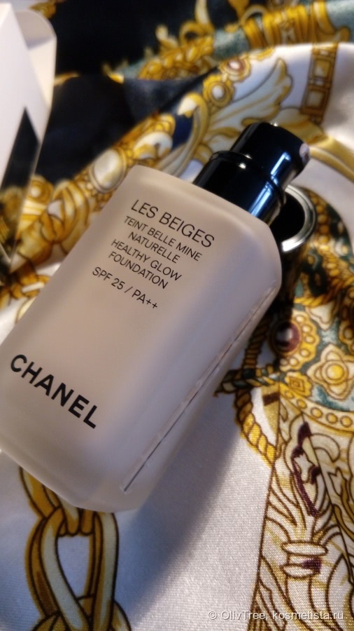 Новинка от Chanel - Les Beiges teint belle mine naturelle healthy glow foundation SPF 25/PA++ № 20