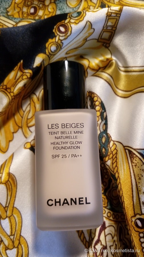 Новинка от Chanel - Les Beiges teint belle mine naturelle healthy glow foundation SPF 25/PA++ № 20