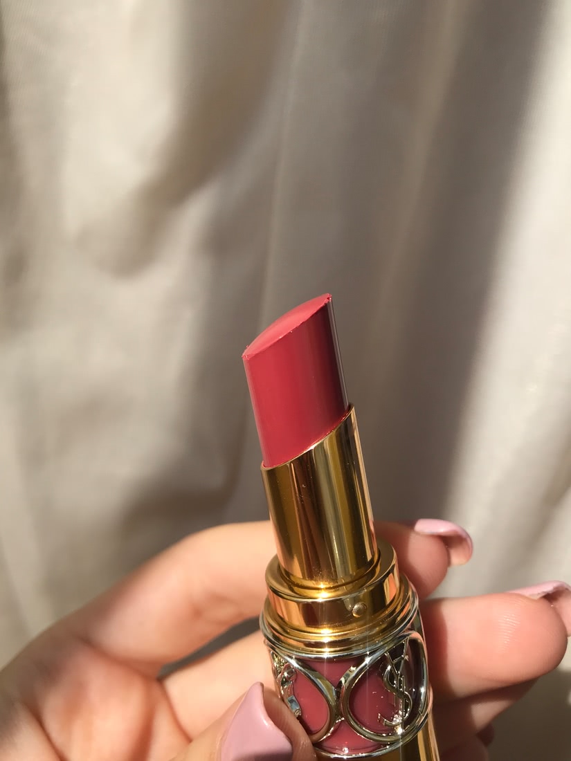 Yves Saint Laurent Volupte Tint Balm - 3 call me rose, Yves Saint Laurent Rouge Volupte Shine - 88 rose nu