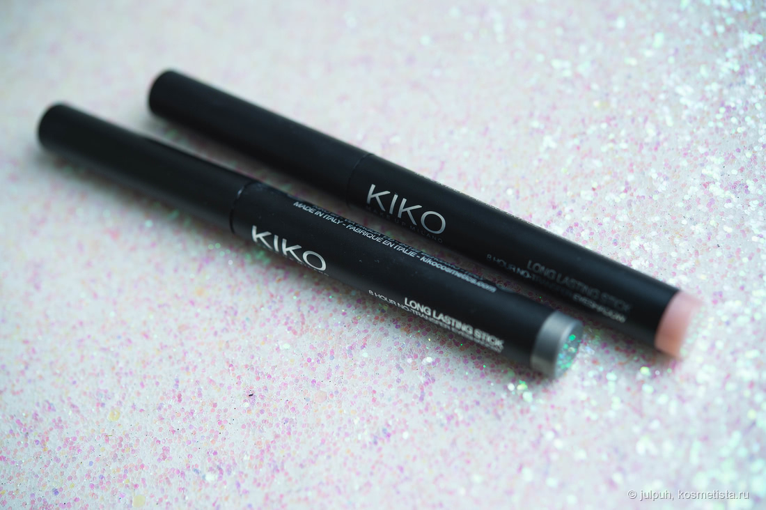 Стики Kiko Long Lasting Eyeshadow 18 и 34