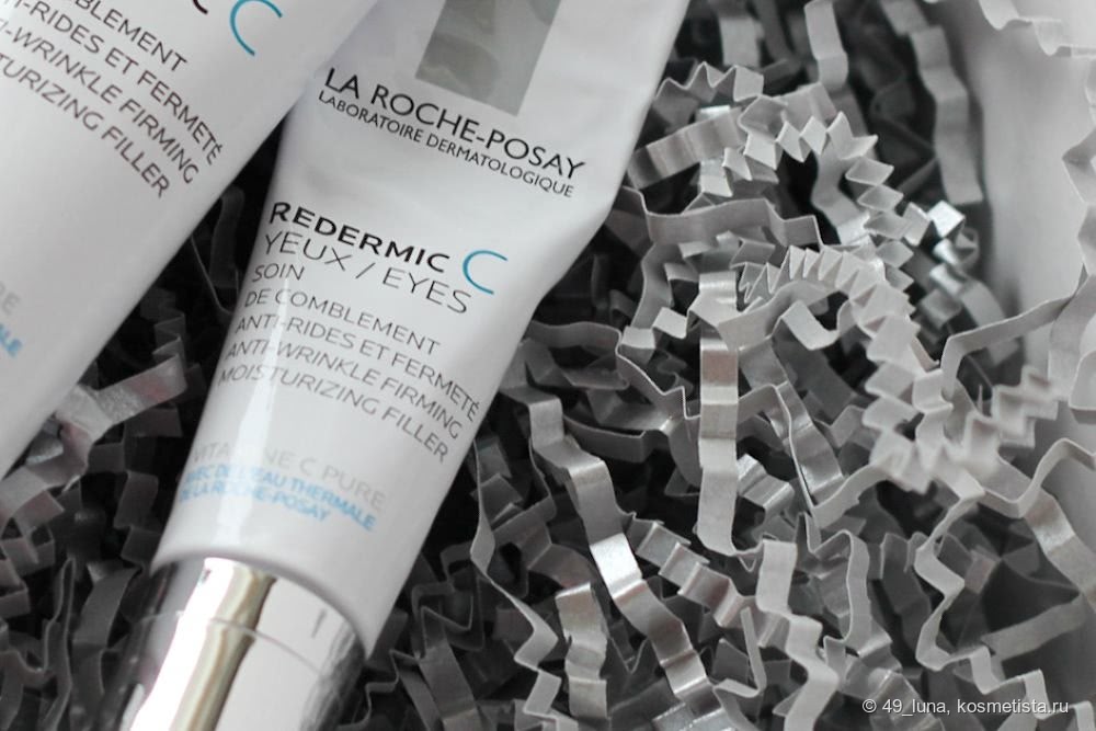 La Roche-Posay Redermic С: крем для лица и крем для контура глаз 