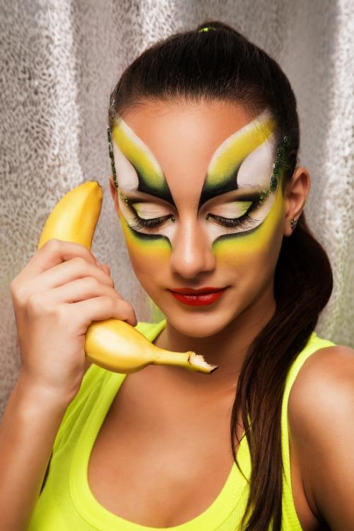 Макияж в технике банан. Техника макияжа "банан"