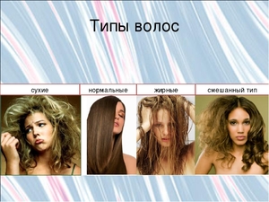 Определение типа волос