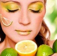 как осветлить лицо лимоном