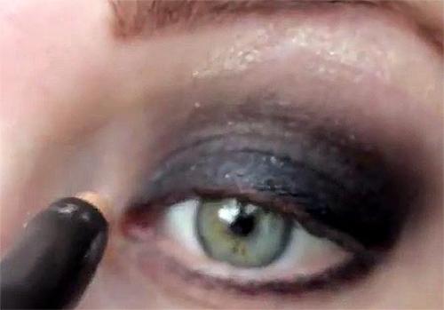 Смоки айс черный. Черный макияж смоки айс (smoky eyes) пошагово