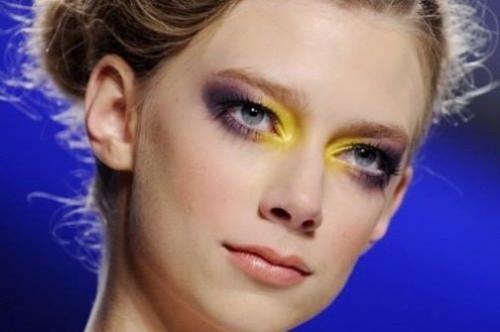 Макияж с желтым цветом. Желтый макияж, создаем солнечный yellow makeup