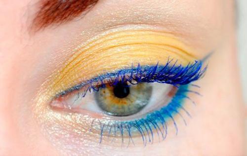 Макияж с желтым цветом. Желтый макияж, создаем солнечный yellow makeup