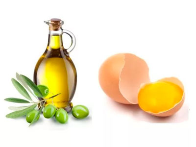 Рецепт маски для лица: желток и оливковое масло