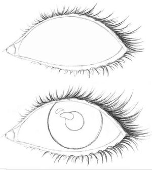 Как рисовать глаза человека карандашом поэтапно?