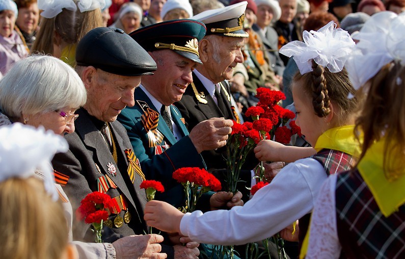 Гвоздики ветеранам