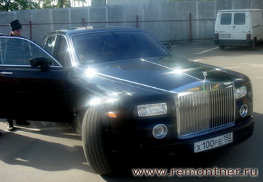 Наш Rolls-Royce Phantom для сюрприза Радости для Дамъ