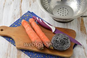 Фото совета Как чистить морковь