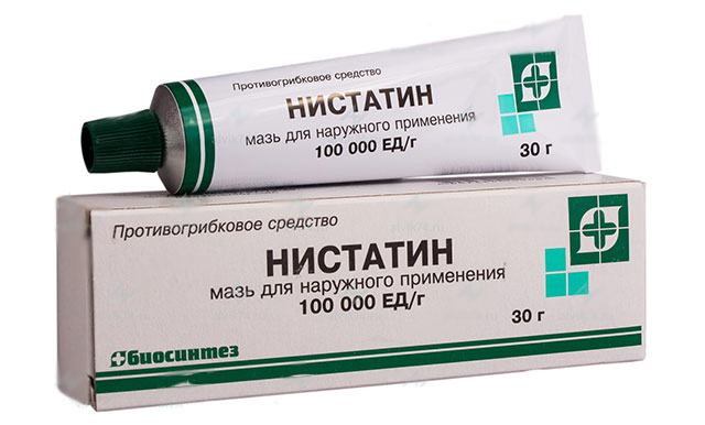 Противогрибковая мазь "Нистатин"
