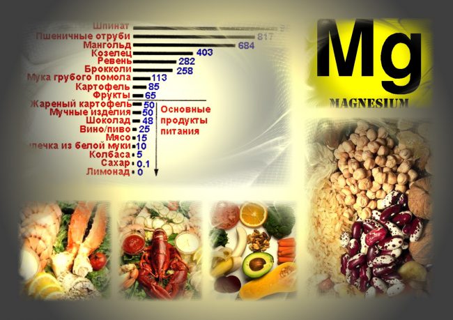 Поступление достаточного количества магния с продуктами питания позволяет законсервировать в организме аденозинтрифосфат, универсальный источник энергии биохимических процессов