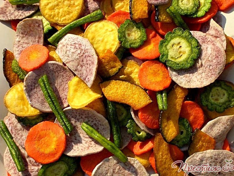 Сушеные овощи как замена соли