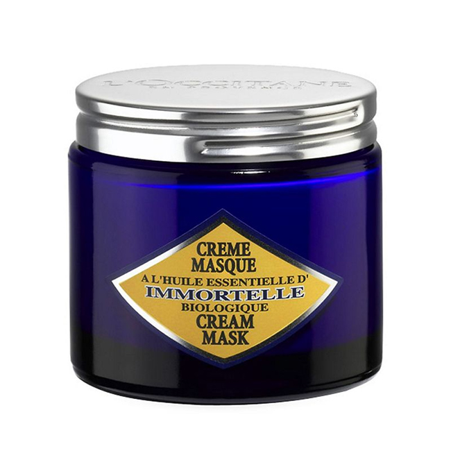 L`Occitane Immortelle Creme Masque – подходит для нежной зоны вокруг глаз