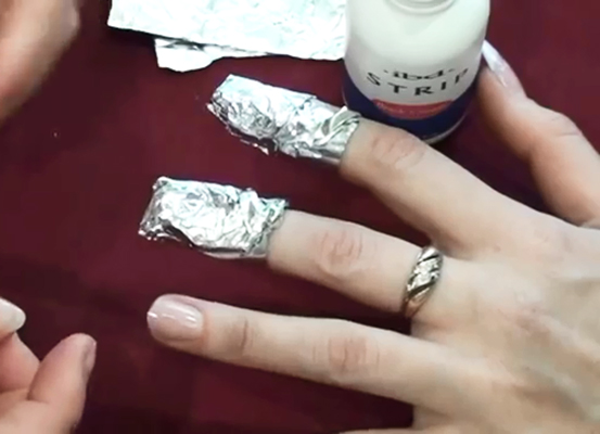 как снять нарощенные ногти дома 3