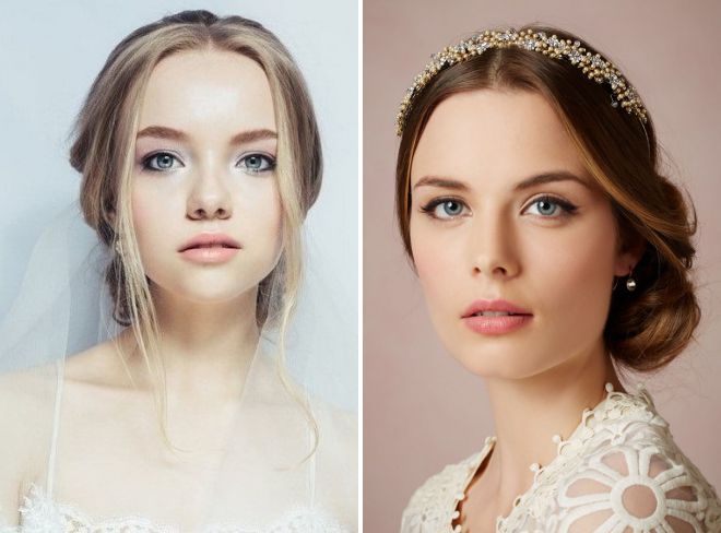 модный макияж невесты 2018