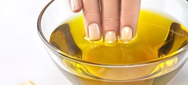 рецепты с оливковым маслом для ногтей